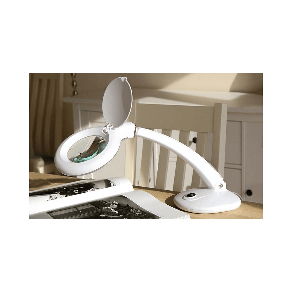 Lifemax Magnifying Table Lamp - Black