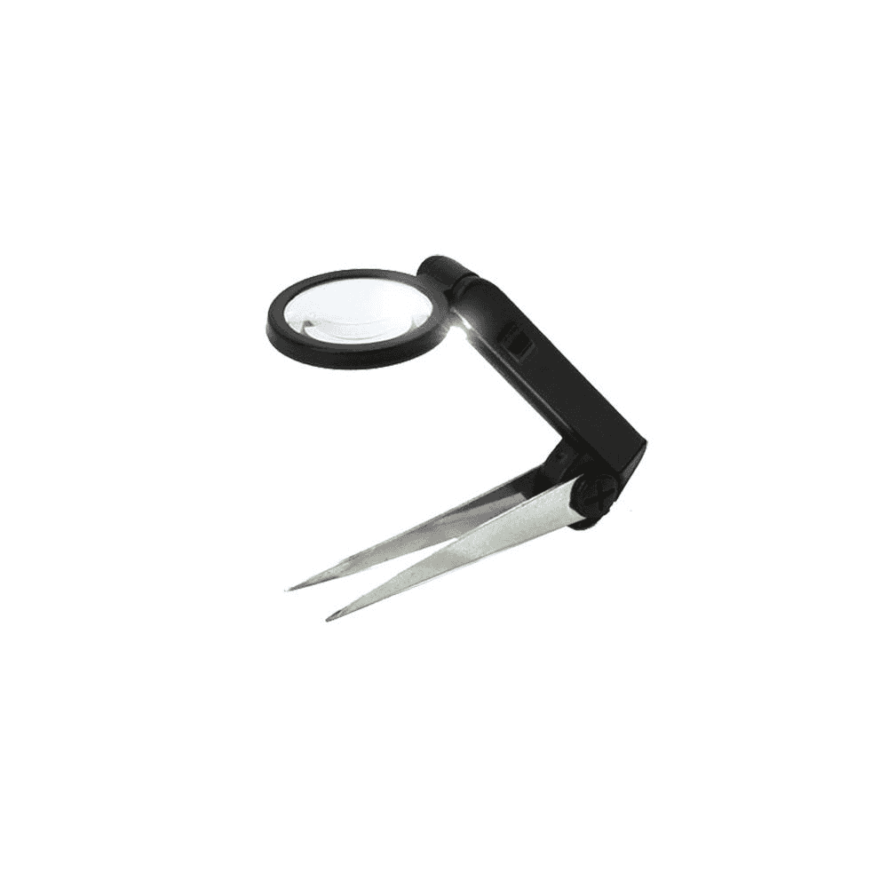 Lifemax LED Tweezers with Magnifier