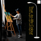 Lifemax High Vision LED Floor Light - Black