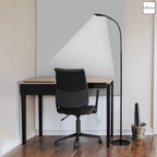 Lifemax High Vision LED Floor Light - Black