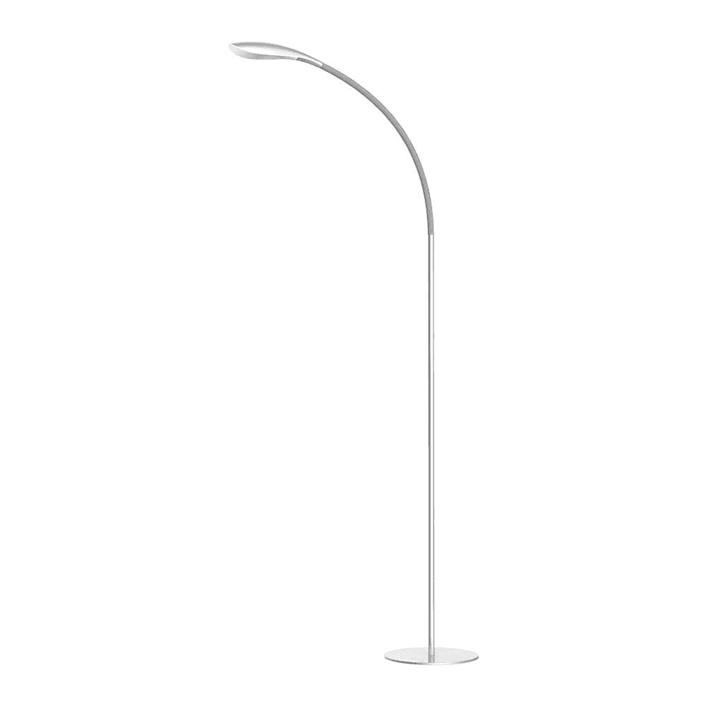Lifemax High Vision LED Floor Light - Silver