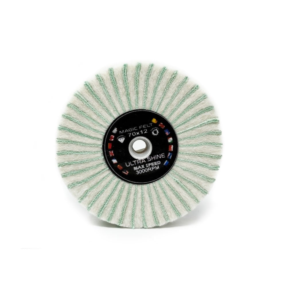 Magic Felt Emery Flap Wheels - Choose Size