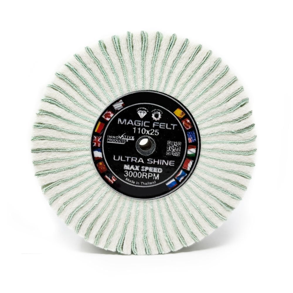 Magic Felt Emery Flap Wheels - Choose Size