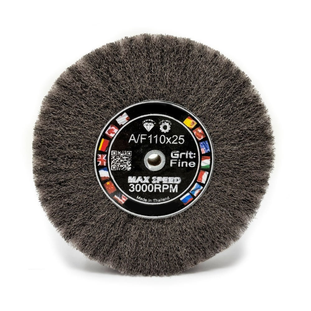 Satin Finish Flap Wheels - Choose Grit