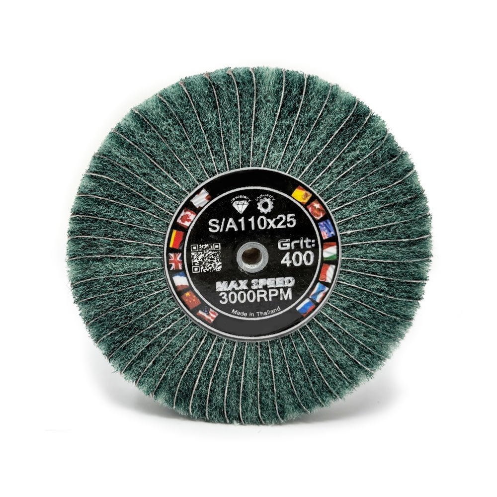 Scotch-Brite Emery Flap Wheels - Choose Grit