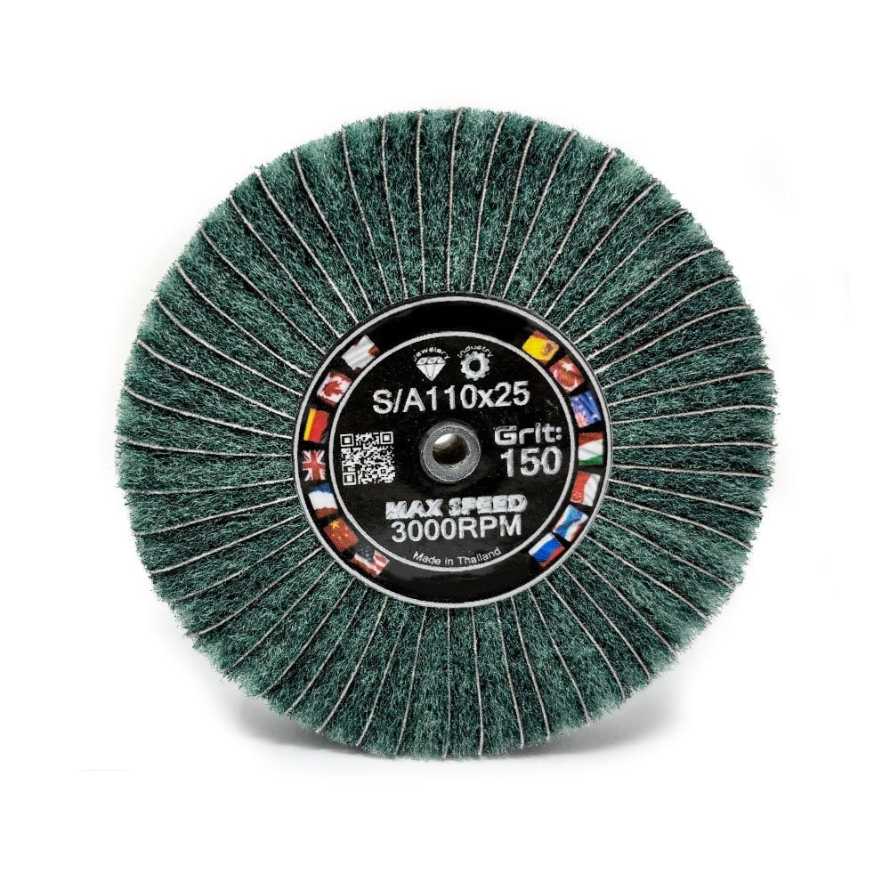 Scotch-Brite Emery Flap Wheels - Choose Grit