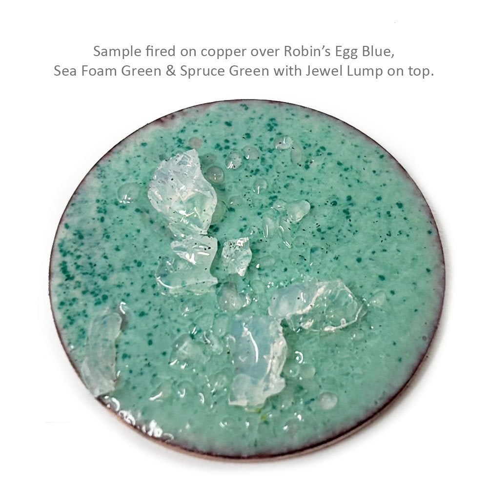 Opal Jewel Effect Lump Enamel 2001