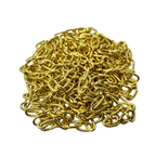 Clock Chain - Brass Plated, 200cm Long, 47 Links per Foot