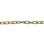 Clock Chain - Brass Plated, 220cm Long, 47 Links per Foot