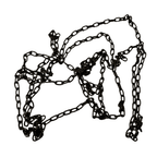Clock Chain - Antique Finish, 180cm Long, 47 Links per Foot