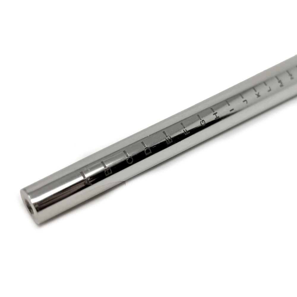 Jeweller's Steel Ring Mandrel UK A-Z +3