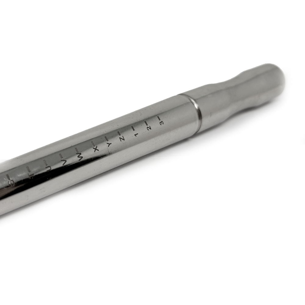 Jeweller's Steel Ring Mandrel UK A-Z +3