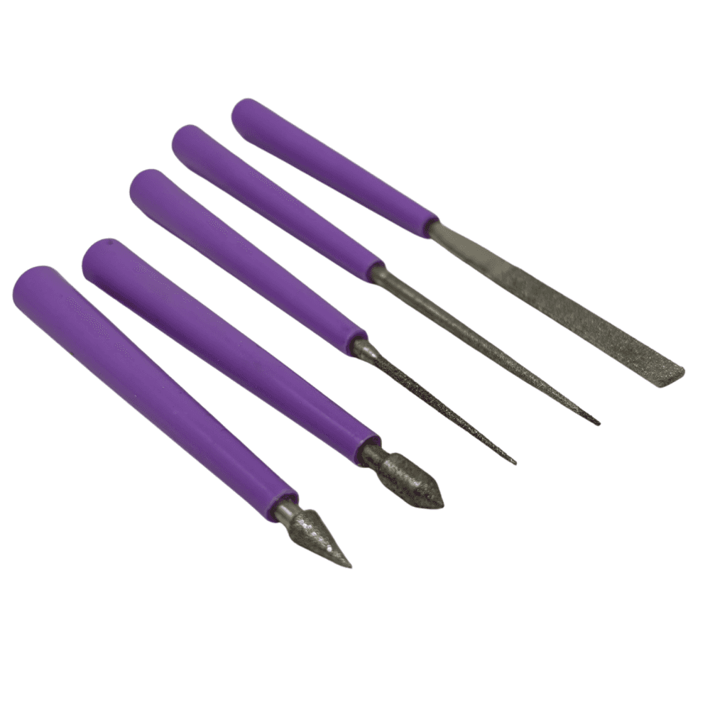 Diamond-Coated Bead Reamers Set of 5