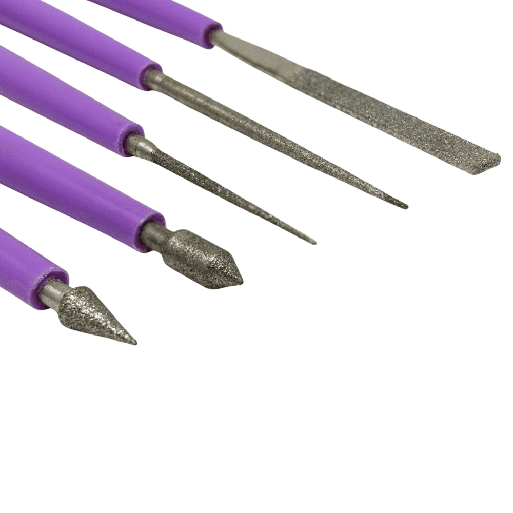 Diamond-Coated Bead Reamers Set of 5