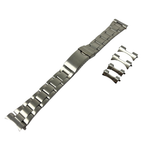 Rolex Oyster Style Bracelet - Curved Ends, Stainless Steel