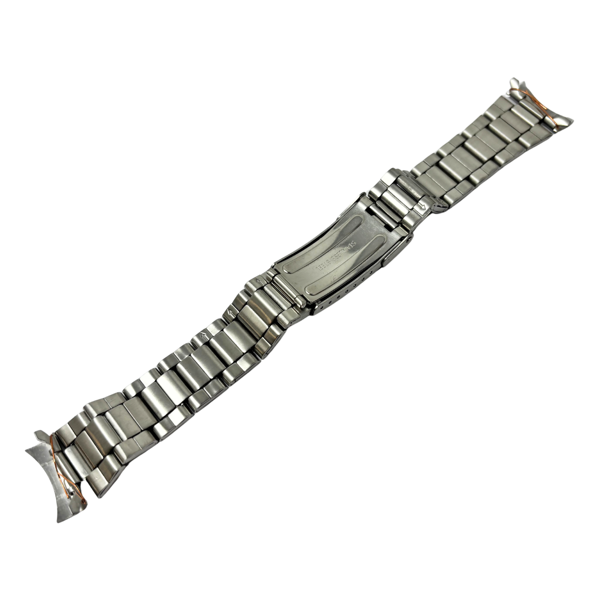 Rolex Oyster Style Bracelet - Curved Ends, Stainless Steel