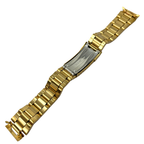 Rolex Oyster Style Bracelet - Straight Ends, Gold Plated