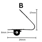 Clock Ratchet Click Springs - Choose Shape