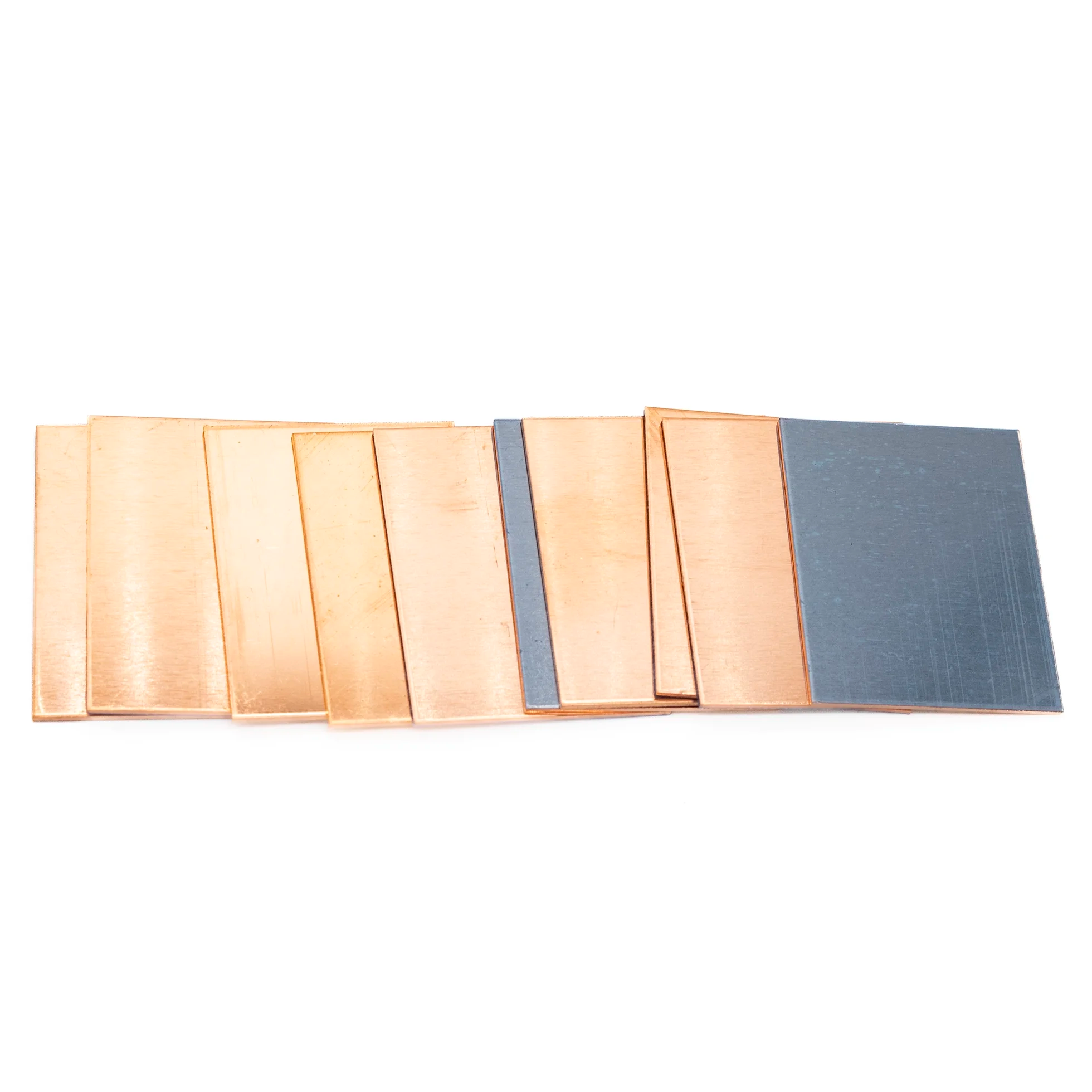 Peak Dale Copper Blanks Oblong Shape 10pc - Choose Size