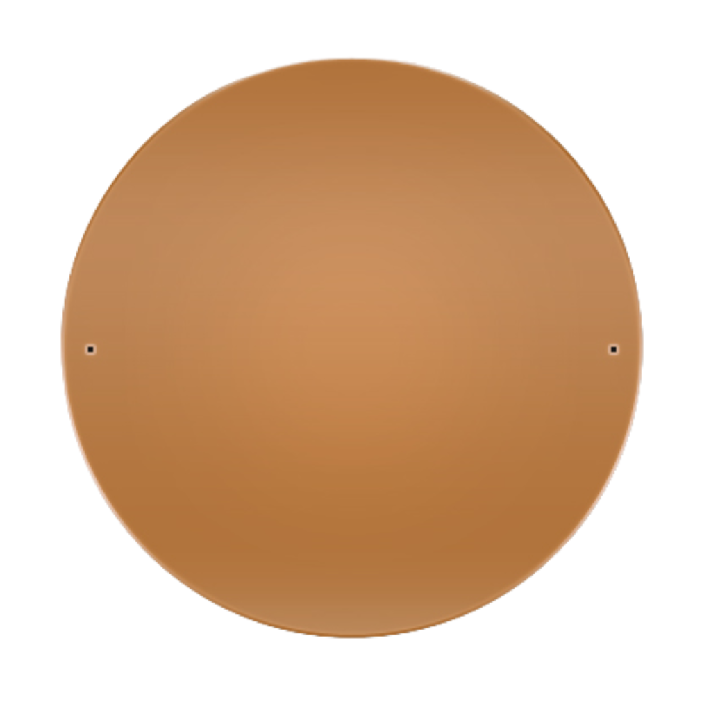 Peak Dale Copper Blanks Round Shape with Holes Bracelet Making 31mm 5pc