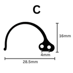 Clock Ratchet Click Springs - Choose Shape