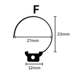 Clock Ratchet Click Springs - Choose Shape