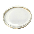 Domed Acrylic Glass for Omega - Gold Ring