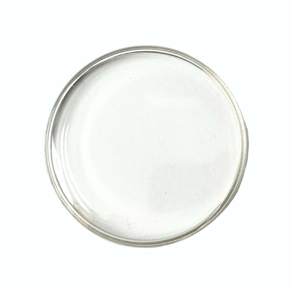 Domed Acrylic Glass for Omega - Steel Ring