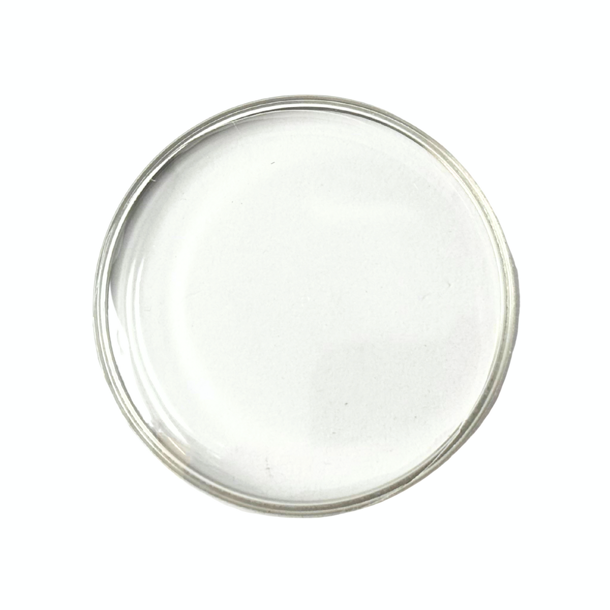 Domed Acrylic Glass for Omega - Steel Ring