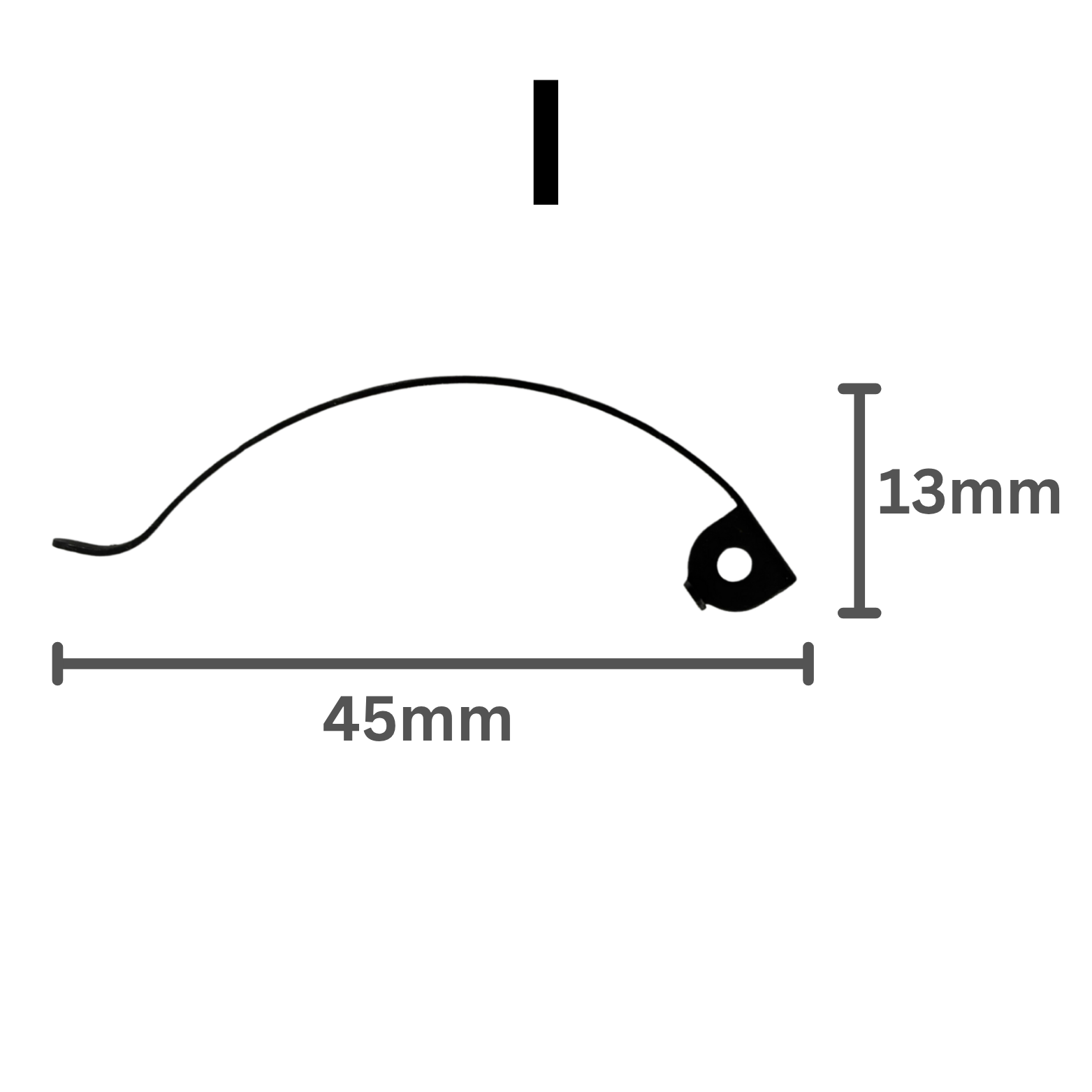 Clock Ratchet Click Springs - Choose Shape
