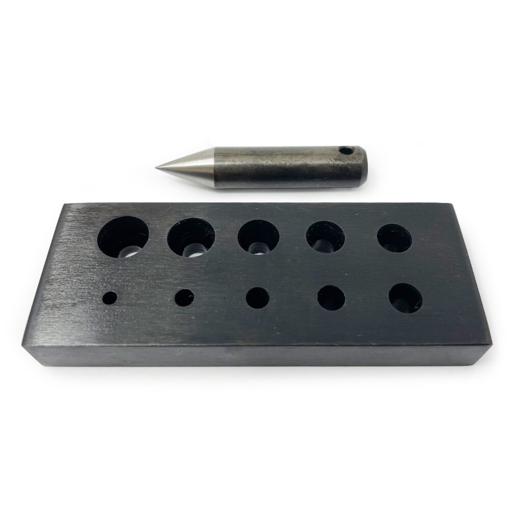 Wheatsheaf 28 Degree Collet Plate & Punch, 10 Holes