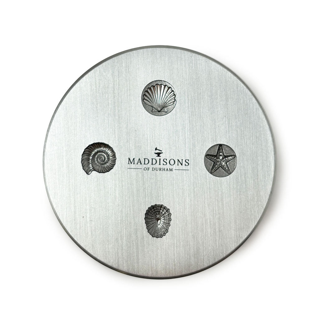 Mini Seashore Shot Plate - Shells & Starfish
