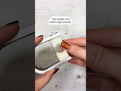 Ring Holder with Delrin Jaws