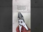 Flat & Half Round Parallel Action Plier (140mm)
