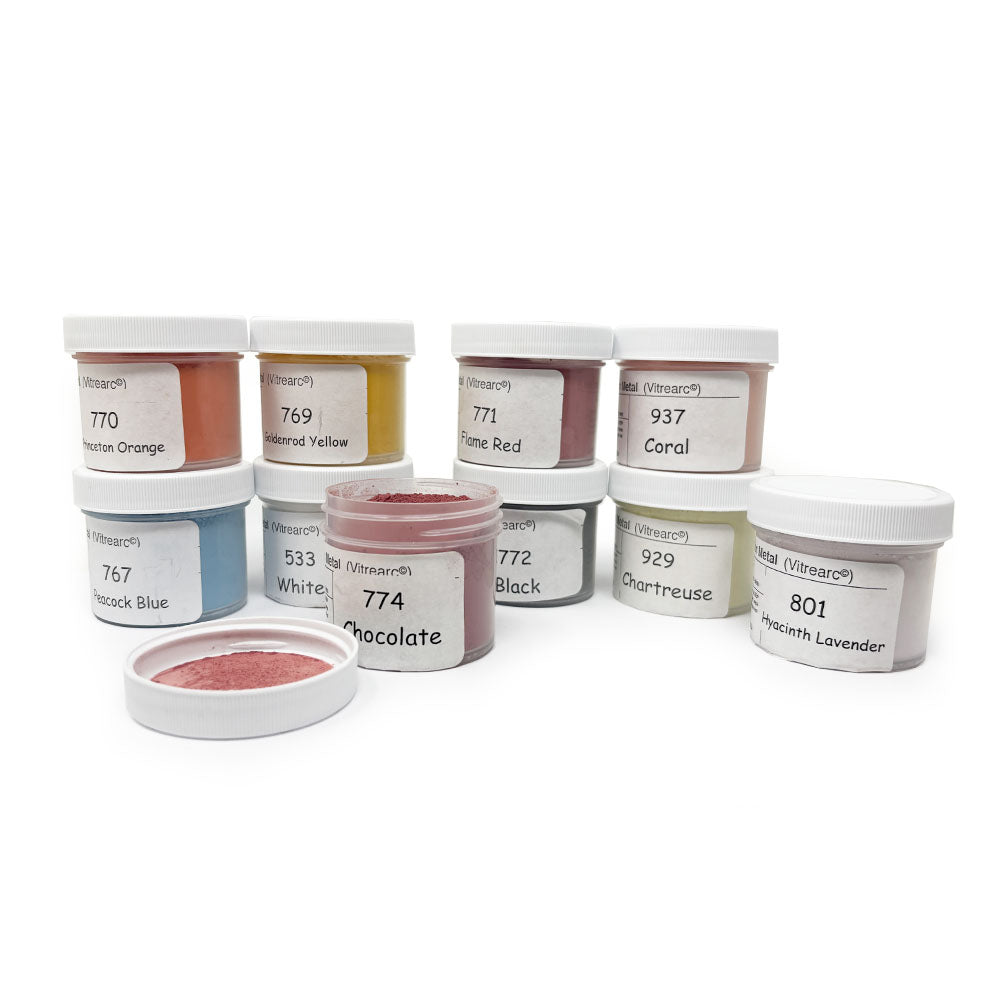 Liquid Form Enamels LFE Set (for Spraying or Dipping)