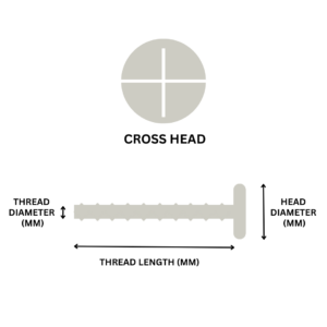 cross head screw info