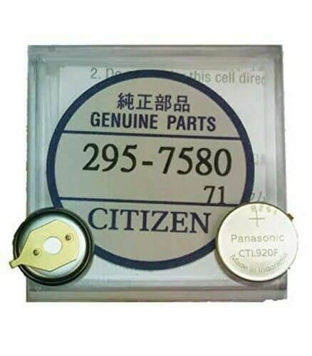 Genuine Citizen Capacitor Battery 295 758 Eco Drive CTL920 E310 E690M G920 192454163992 - Maddisons UK