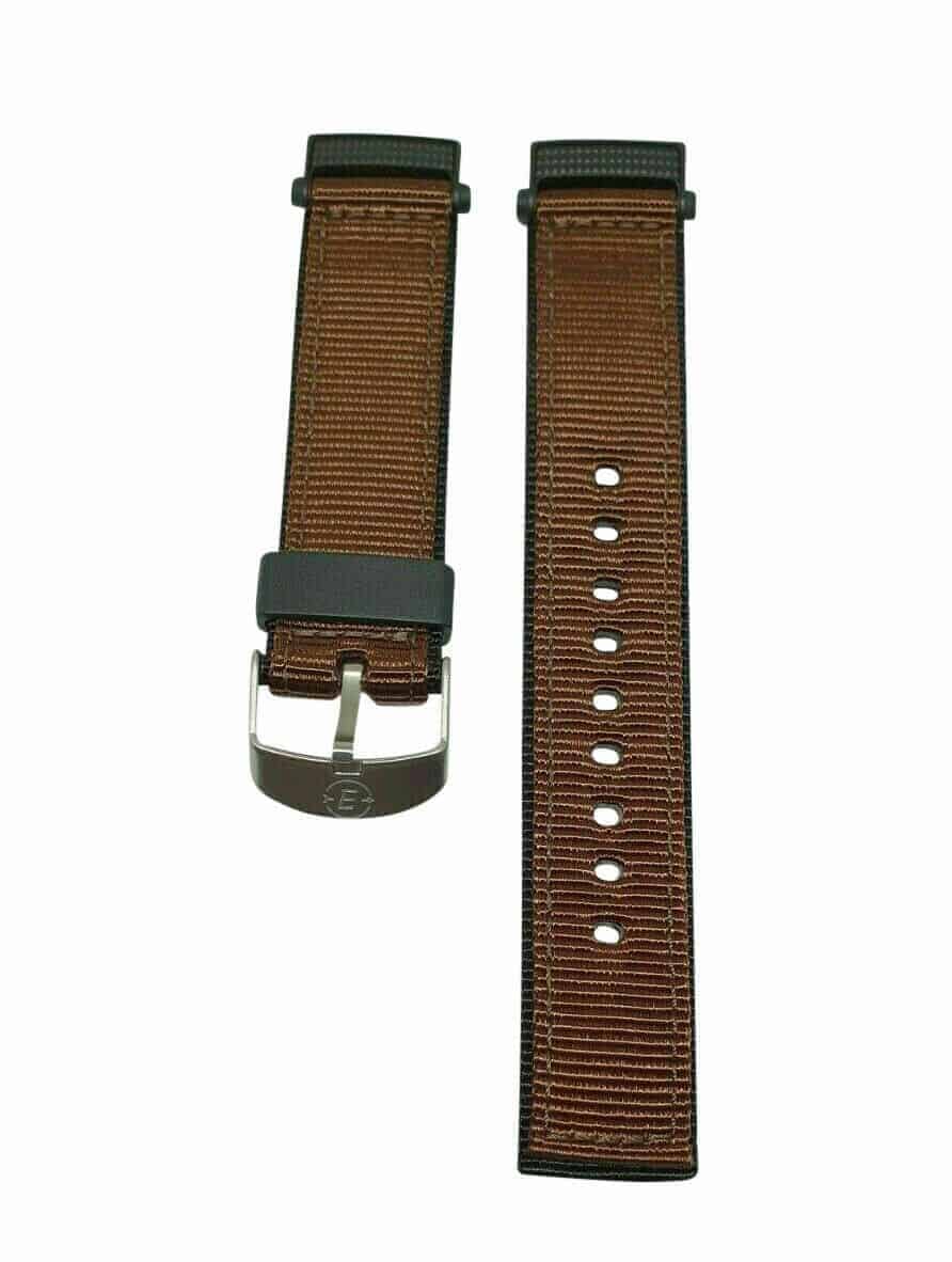 Timex Nylon Brown Watch Strap for T45181 T41341 T84601 Timex Watches 193107599202 - Maddisons UK