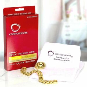 Connoisseurs Gold Jewellery Cleaning Cloth Ultrasoft Polishing 193877596883 3