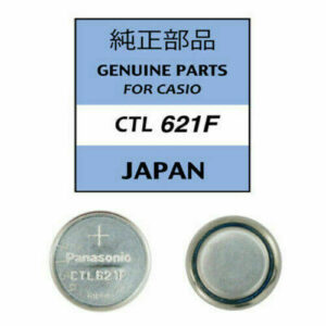 Panasonic Rechargeable Watch Battery CTL621 for Casio Watches CTL 621F NEW UK 192498209083