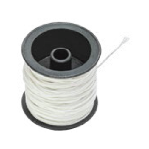 Clock Cord Thread 64m Fine Synthetic White Strong Fibre Line Rope Clockmakers 194156156504 - Maddisons UK