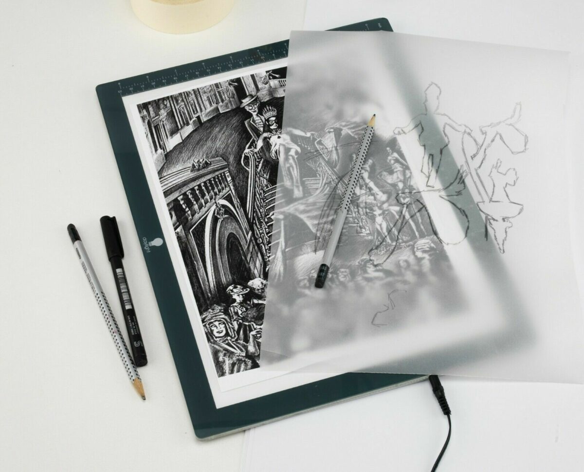 Light Box Artist Drawing Sketch Designing Tracing Daylight Wafer 1 Lightbox 194570755704 4 - Maddisons UK