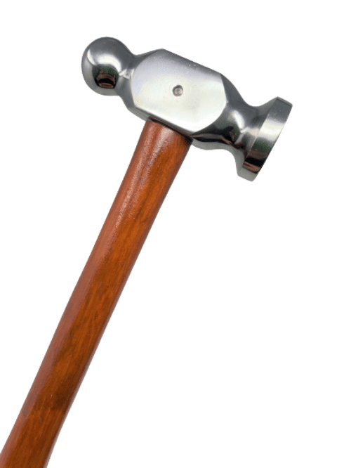 Jewellers Hammer Flat Ball Pein for Repousse Bending Flattening Metal Shaping 194309486626 - Maddisons UK