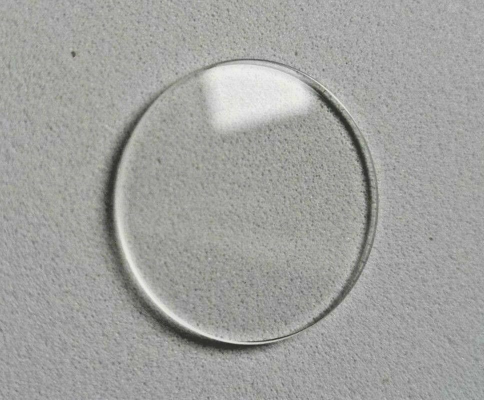 Quality Watch Glass Mineral Crystal Face Flat Round 3mm Thick O 24mm to 50mm 192816057216 2 - Maddisons UK