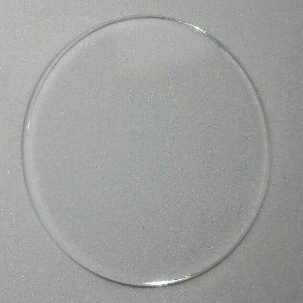 Quality Watch Glass Mineral Crystal Face Flat Round 3mm Thick O 24mm to 50mm 192816057216 3 - Maddisons UK