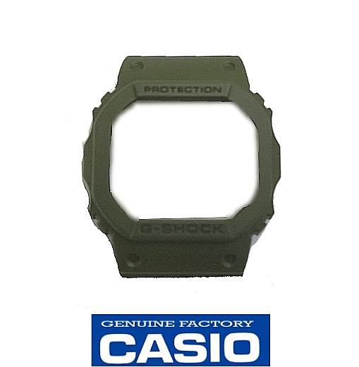 Genuine Casio G Shock Green Bezel 10512604 fits DW 5600M DW 5600M 3 193857425077 - Maddisons UK