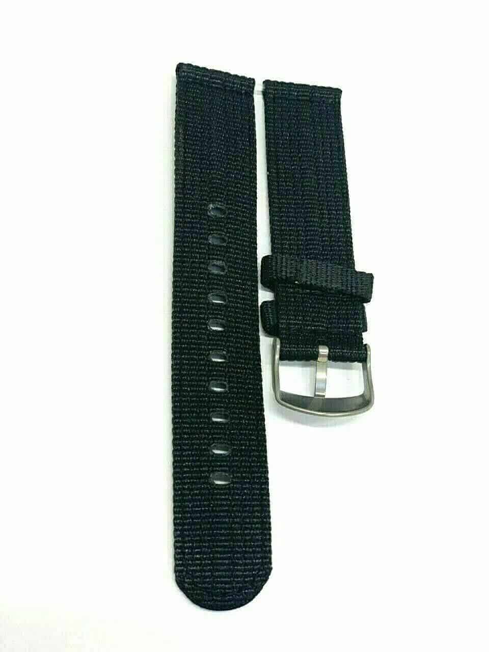Timex Replacement Black Fabric Strap TW4999800 193755974477 2 - Maddisons UK