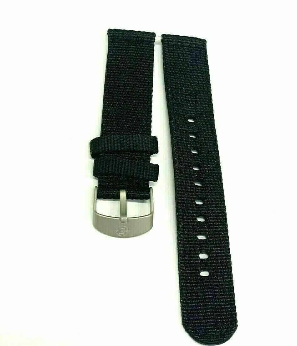 Timex Replacement Black Fabric Strap TW4999800 193755974477 - Maddisons UK