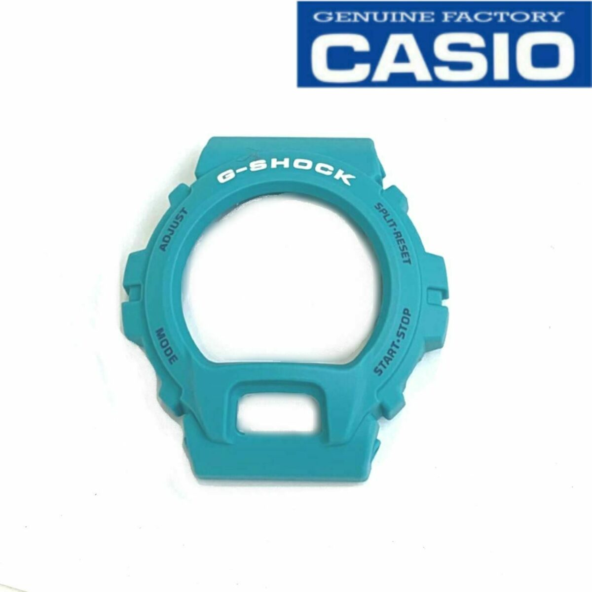 Genuine Casio Watch Bezel Teal Blue White Text 10392523 for DW 6900 DW 6900SN 3 193877495719 - Maddisons UK