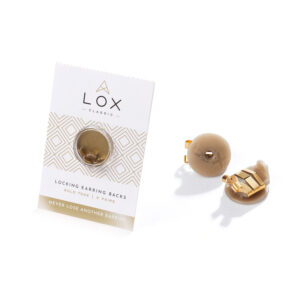 lox gold tone earring backs 1